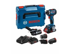 BOSCH WKRĘTARKA GSR 18V-90 FC 2xPC4,0Ah 64/36Nm WYMINNE GŁOWICE +4x GFA LB 06019K6200