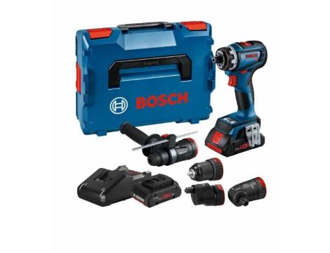 BOSCH WKRĘTARKA GSR 18V-90 FC 2xPC4,0Ah 64/36Nm WYMINNE GŁOWICE +4x GFA LB 06019K6200