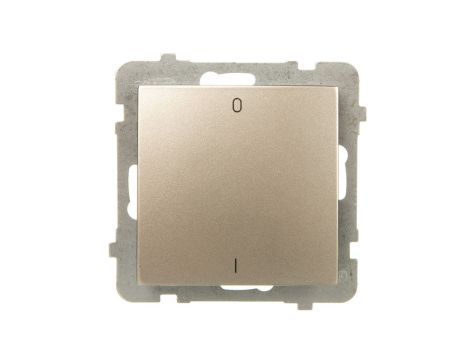 AS Łącznik podwójny satyna light ŁP-11G/m/45