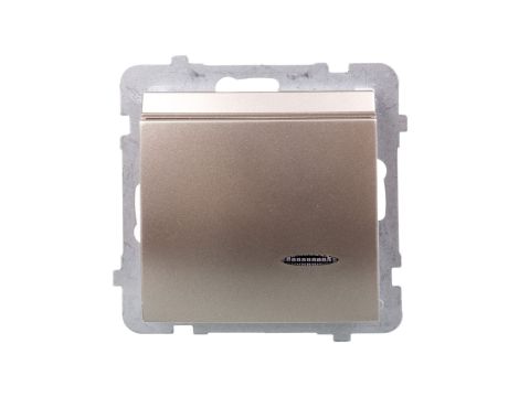 AS Łącznik hotelowy z podświetleniem satyna light ŁP-15GS/m/45