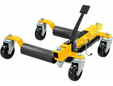 JCB WÓZEK HYDRAULICZNY DO PRZEMIESZCZANIA SAMOCHODU ZE ZDEFORMOWANYM KOŁEM 12" (680KG)