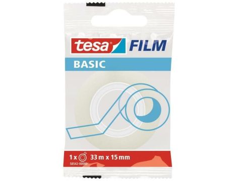 TESA TAŚMA BIUROWA BASIC 33m x 15mm