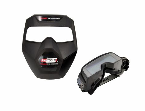 AWTOOLS GOGLE SPAWALNICZE SAMOŚCIEMNIAJĄCE + MASKA LYG-1 - 5