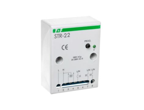 Sterownik rolet 230V biały 50-60Hz śruba IP20 STR-22