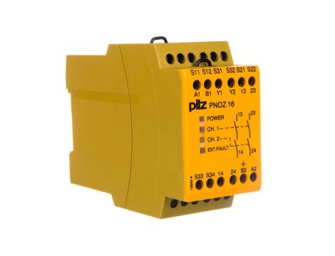 Przekaźnik bezpieczeństwa 2N/O PNOZ 16 24VDC/24 VAC 774060, 1-W0IUF