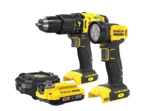 STANLEY WKRĘTARKA UD. V20 SFMCD711 50Nm 1x2,0Ah KUFER +LATARKA SFMCK210D1