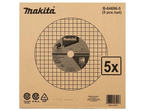 MAKITA TARCZA MET. 355mm x 2,5mm x 25,4mm /5szt. - 2