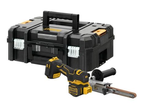 DEWALT PILNIK TAŚMOWY 18V DCM200NT TSTAK