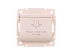 LOGI Łącznik hotelowy z opóźnieniem wyłączenia śrubowy 10AX 250V kremowy 021190103 25143