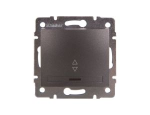 DOMO Łącznik schodowy z LED szybkozłączka 10AX 250V grafit 011140241 24904