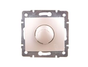 DOMO Ściemniacz obrotowy 500W z filtrem śrubowy 10AX 250V perłowy biały 011160130 24964