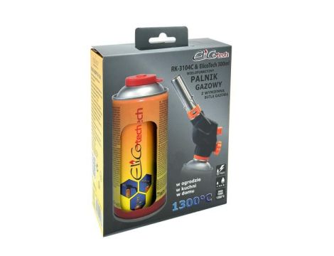 ELICO PALNIK GAZOWY RK-3104C+GAZ 300ml