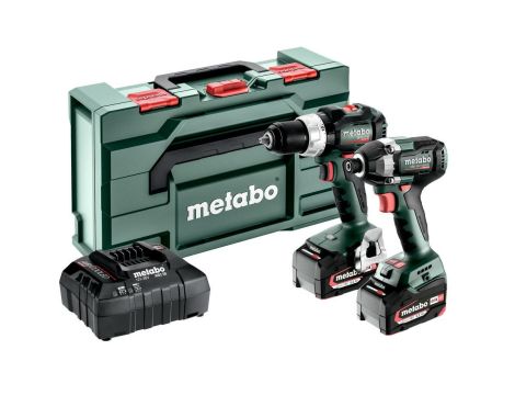 METABO ZESTAW COMBO 18V 2.8.8 (SB 18 LT BL + SSD 18 LT 200 BL) 2x5,2Ah METABOX 145