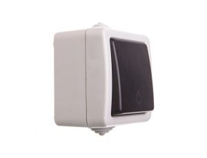 TEKNO Łącznik zwierny śrubowy 10AX 250V szary IP54 25350