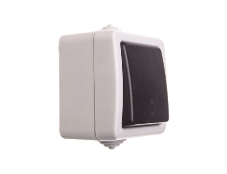 TEKNO Łącznik zwierny śrubowy 10AX 250V szary IP54 25350