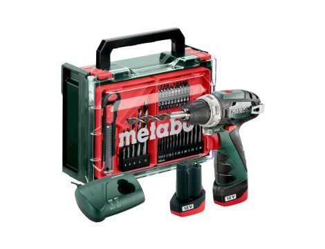 METABO WKRĘTARKA  POWERMAXX BS BASIC SET 34/17Nm 2x2,0Ah + 41 ACC WALIZKA