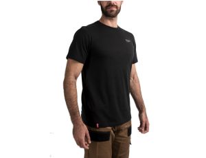 MILWAUKEE T-SHIRT Z KRÓTKIM RĘKAWEM - CZARNY HTSSBL-XL - image 2