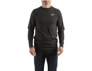 MILWAUKEE T-SHIRT Z DŁUGIM RĘKAWEM - CZARNY HTLSBL-M