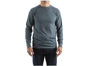 MILWAUKEE T-SHIRT Z DŁUGIM RĘKAWEM - NIEBIESKI HTLSBLU-M