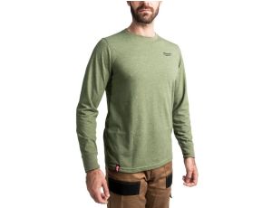 MILWAUKEE T-SHIRT Z DŁUGIM RĘKAWEM - ZIELONY HTLSGN-S - image 2