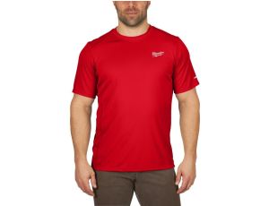 MILWAUKEE KOSZULKA ROBOCZA Z KRÓTKIM RĘKAWEM LEKKA - CZERWONA WWSSRD-M