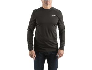 MILWAUKEE KOSZULKA ROBOCZA Z DŁUGIM RĘKAWEM LEKKA - CZARNA WWLSBL-XL