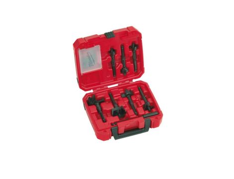 MILWAUKEE WIERTŁO SAMOPOSUWNE ZESTAW INSTALATORA 7szt.