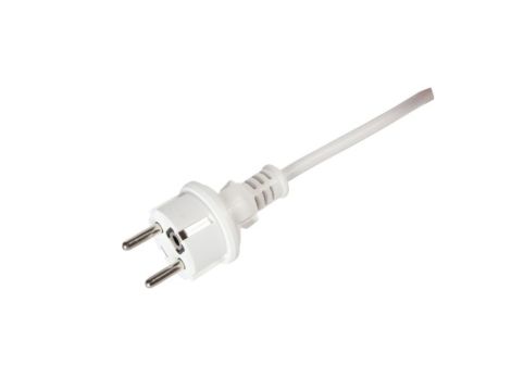 Przewód przyłączeniowy z wtyczką WJ-34 z/u Uni-Schuko 3m IP44 H03VVF 3x1,5 biały