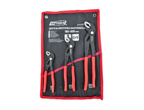 AWTOOLS ZESTAW SZCZYPIEC NASTAWNYCH 3szt. (7/10/12")