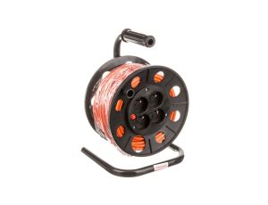 Przedłużacz bębnowy 25m H05VV-F 3x1 4xGS /+ termik/ pomarańczowy PS-B2 T
