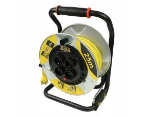 STANLEY PRZEDŁUŻACZ BĘBNOWY  25m  3x1,5mm 16A IP20