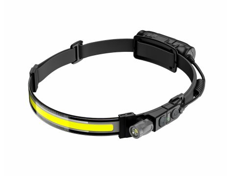 AWTOOLS LATARKA CZOŁOWA BRIGHTBAR LED Z CZUJNIKIEM RUCHU BLACK LINE - 4