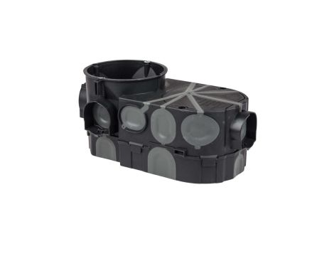 Puszka podtynkowa szeregowa do elektroniki z membranami przebiciowymi śr. 60mm wiatroszczelna E550 83112007