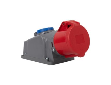 Gniazdo siłowe stałe kombi 16A 5p + 230V