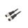 Przewód przyłączeniowy M12 PIN: 5 6m wtyk max.80C PVC 36VDC M12-C612 6M
