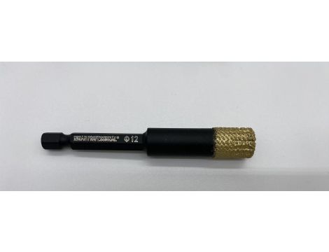 KORONA DIAMENTOWA HEX  12mm  WIERCENIE NA SUCHO /INDIAN PROFESSIONAL