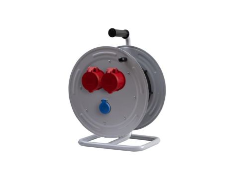 Rozgałęźnik na bębnie metalowym MAKARA-370 2x16A 5p, 230V IP44