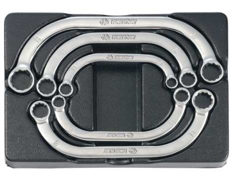 KING TONY KOMPLET KLUCZY OCZKOWYCH 5cz. 10-22mm.