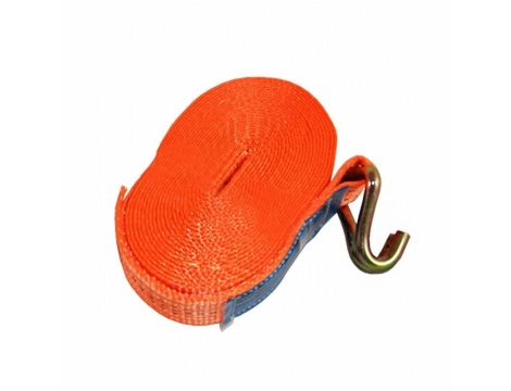 PAS TRANSPORTOWY BEZ NAPINACZA 50mm/9,5m POMARAŃCZOWY
