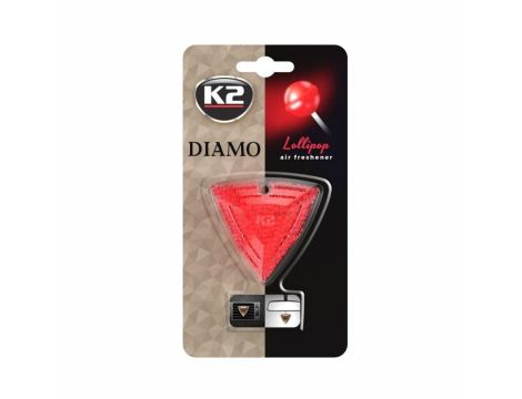 K2 ZAPACH/ZAWIESZKA W KSZTAŁCIE DIAMENTU. DIAMO LOLLIPOP