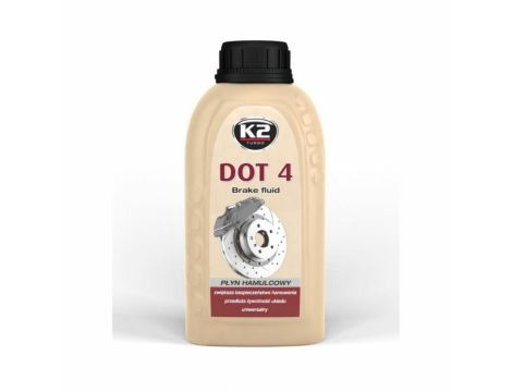 K2 PŁYN HAMULCOWY  Z CERTYFIKATEM DOT 4 250ML
