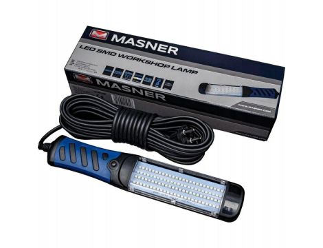 K2 LATARKA WARSZTATOWA LED NA KABLU. LATARKA WARSZTATOWA COB 100 LED, KABEL 10M