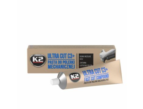 K2 PASTA DO POLERKI MECHANICZNEJ ULTRA CUT C3+  100G