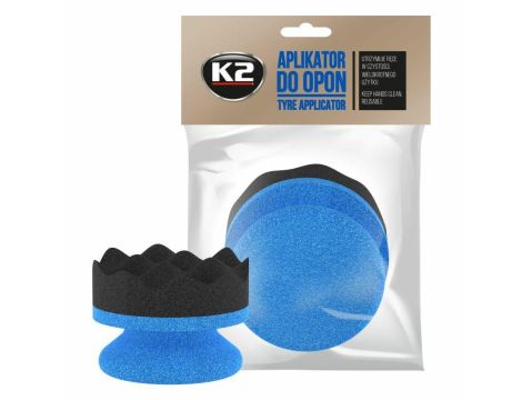 K2 APLIKATOR GĄBKOWY DO OPON 80MM K2 APLIKATOR GĄBKOWY