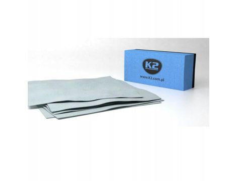 K2 APLIKATOR ORAZ CHUSTECZKII Z MIKROFAZY DO NAKŁADANIA POWŁOKI CERAMICZNEJ. APLIKATOR DO NAKŁADANIA