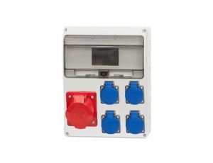 Rozdzielnica LAGO 11M - gniazda 32A 5p, 4x230V /11 modułów/