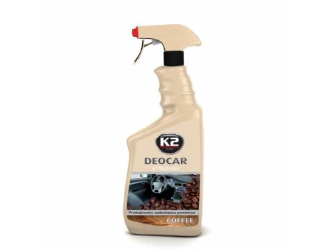 K2 ODŚWIEŻACZ POWIETRZA. DEOCAR 700 ATOM KAWA  700ML