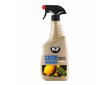 K2 ODŚWIEŻACZ POWIETRZA. CAYON 700 ATOM LEMON  700ML