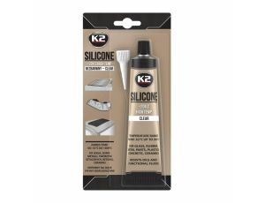 K2 PŁYNNA USZCZELKA. SILIKON BEZBARWNY 85G ZAKRES TEMPERATUR OD -51st DO 204st.
