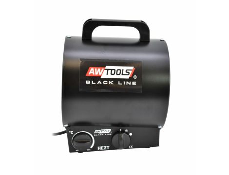 AW NAGRZEWNICA ELEKTRYCZNA TUBA  2KW HE2T /BLACK LINE - 2